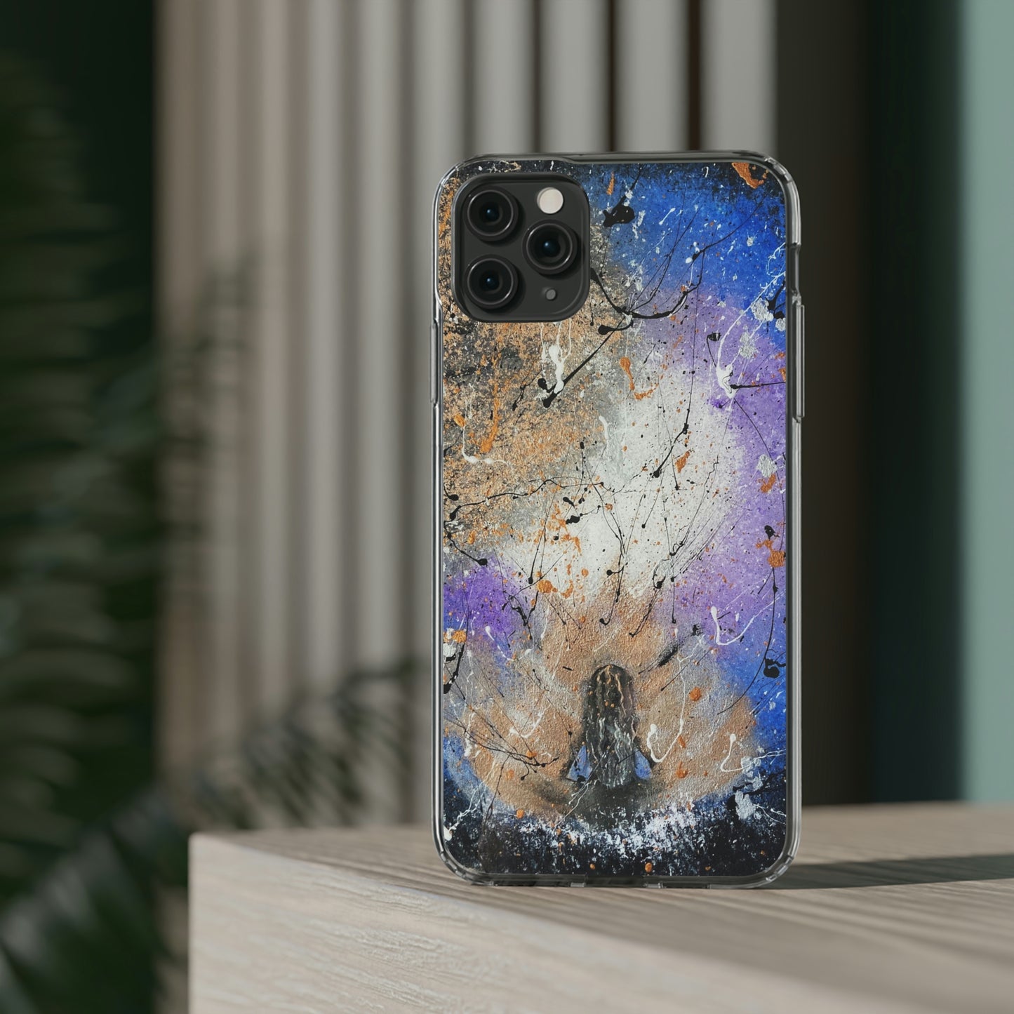 Energetic Meditation Clear Case