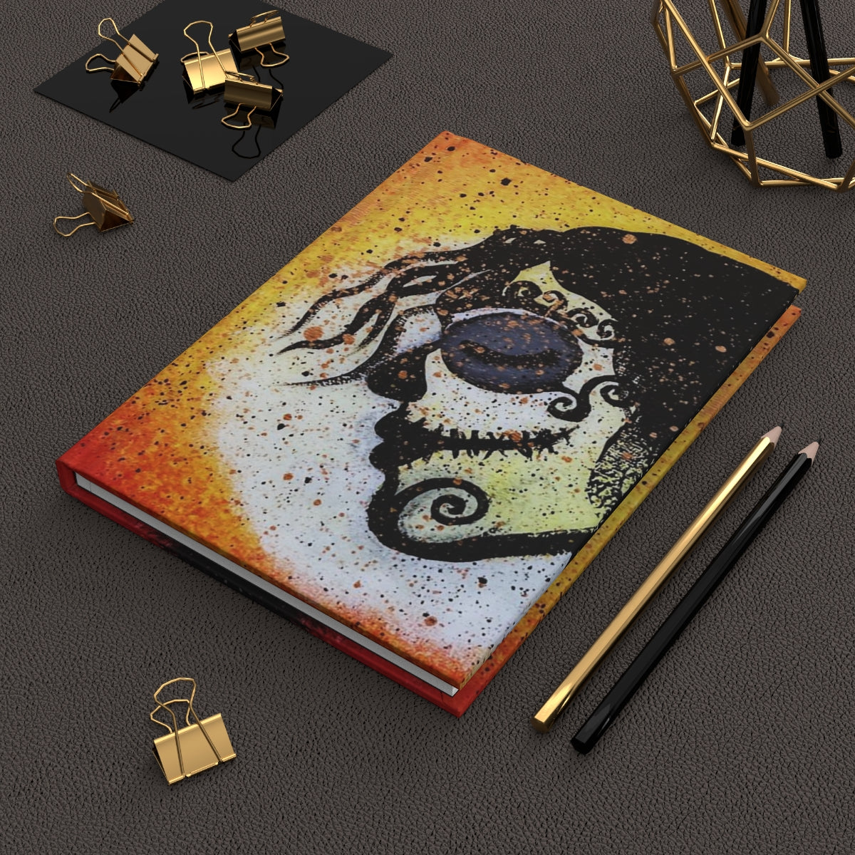 Dia De Los Muertos Hardcover Journal Matte