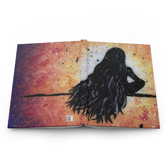Peaceful Chaos Hardcover Journal Matte