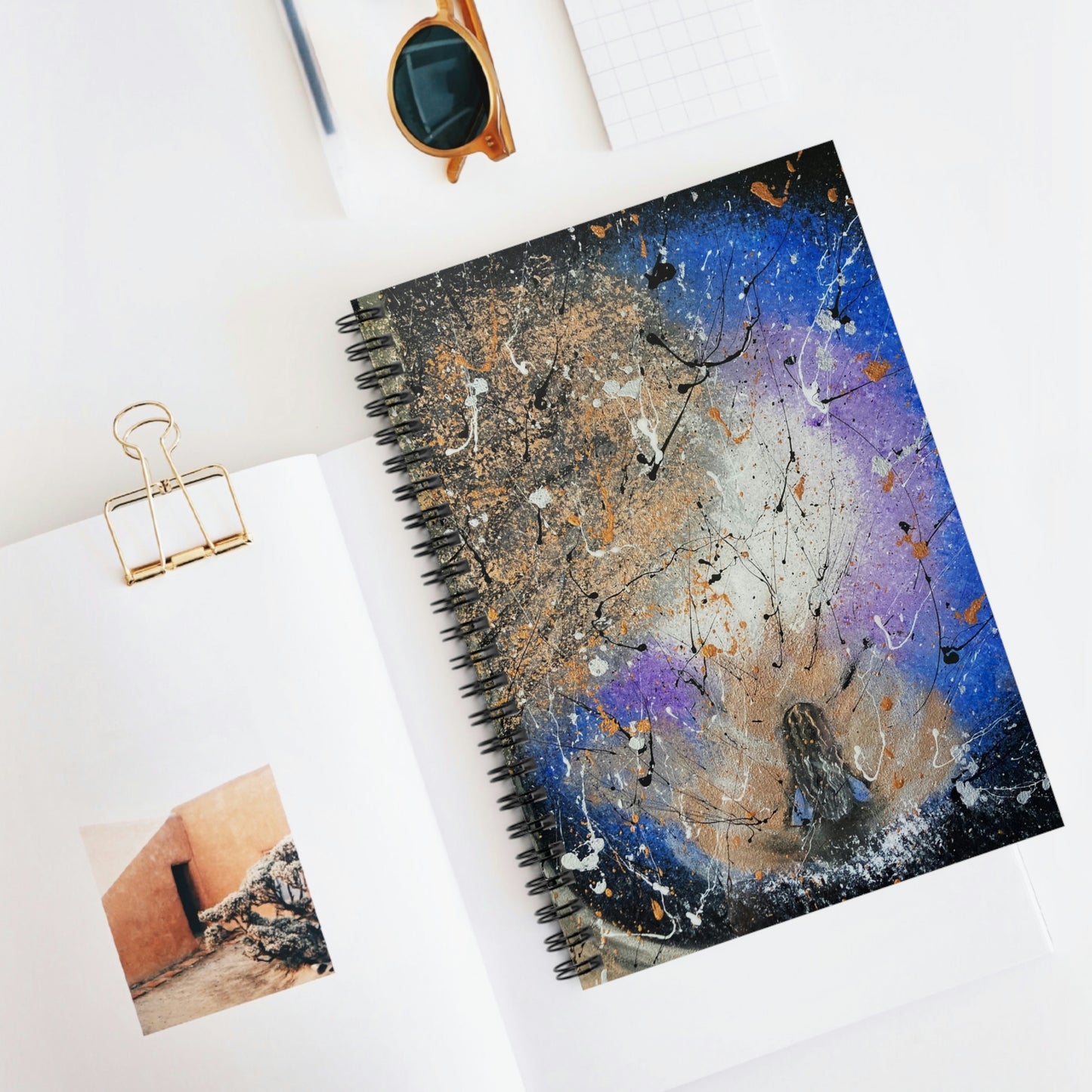 Energetic Meditation Spiral Notebook - Ruled Line