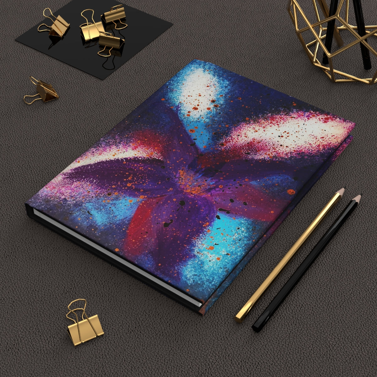 Vibrant Bloom Hardcover Journal Matte