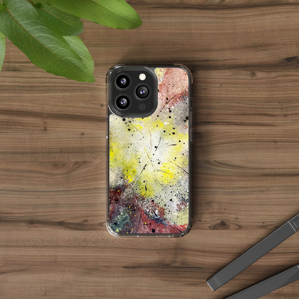 Poison Flower Clear Case