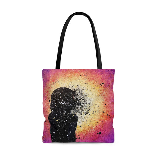 Brain in Flux AOP Tote Bag