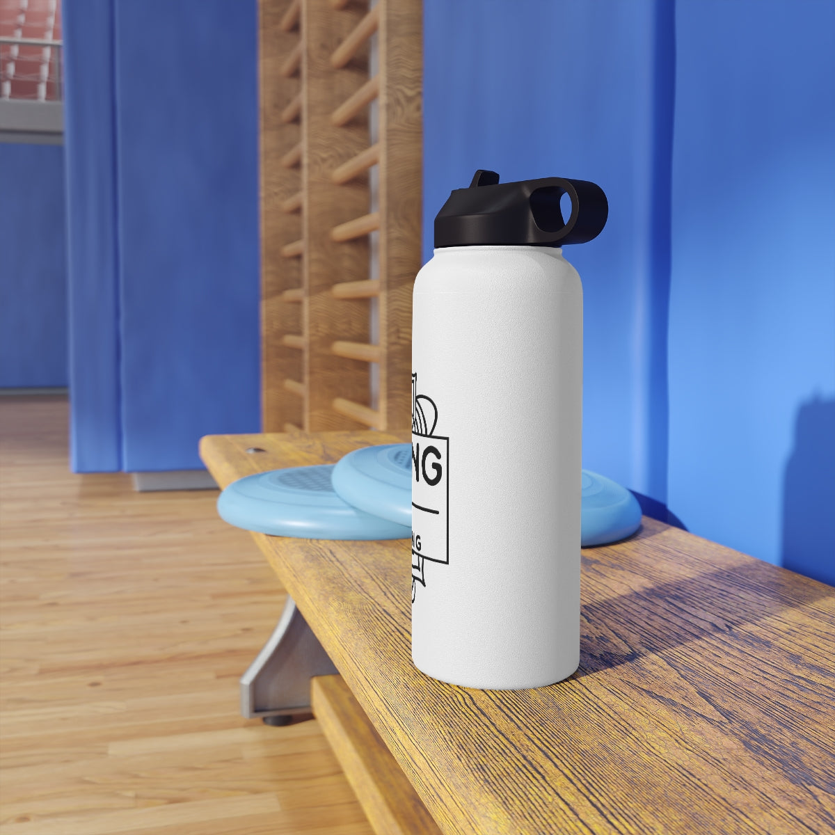 Wandering Mandala Stainless Steel Water Bottle, Standard Lid