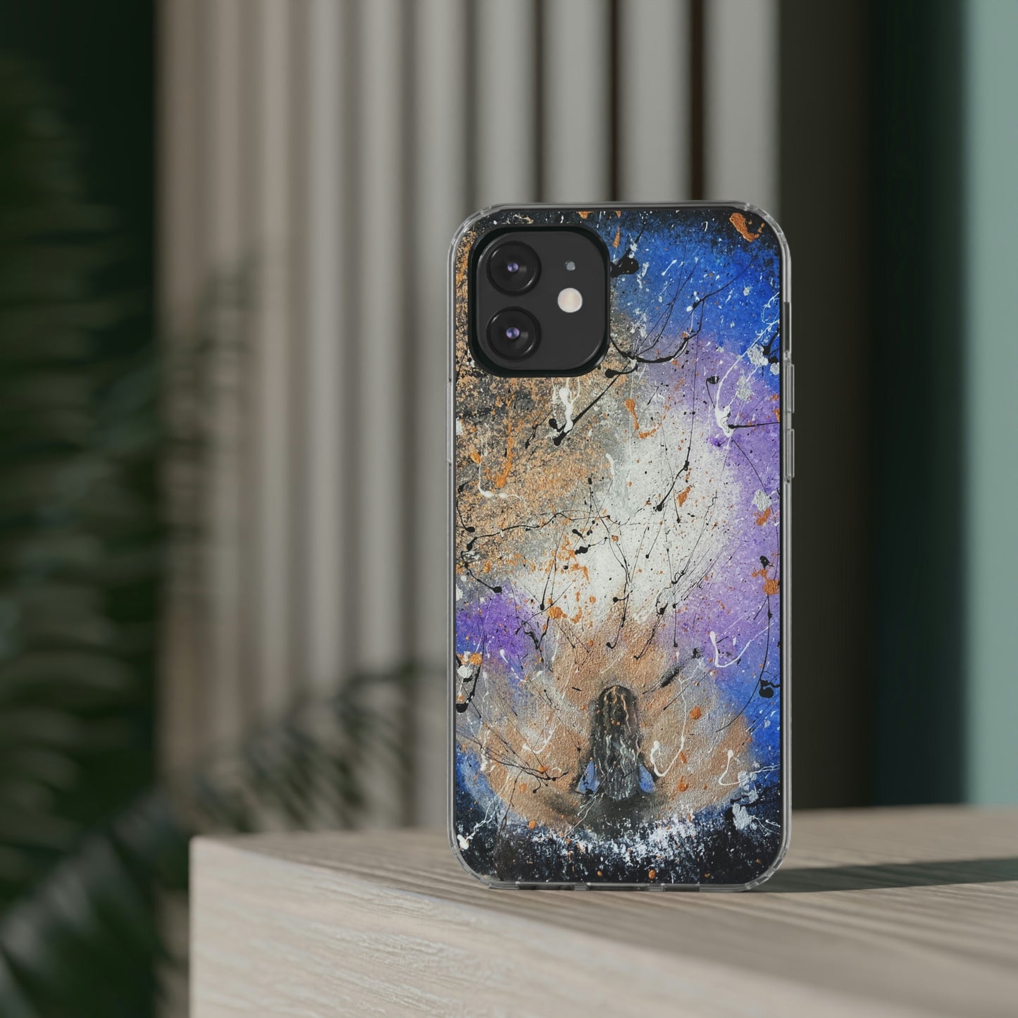 Energetic Meditation Clear Case