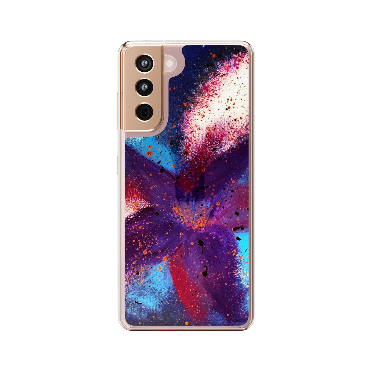 Vibrant Bloom Clear Case