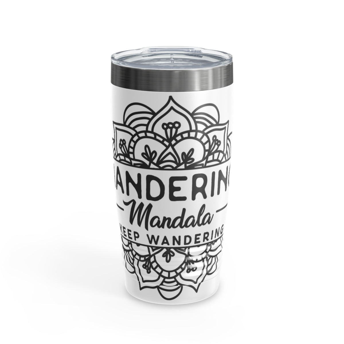 Wandering Mandala Ringneck Tumbler, 20oz