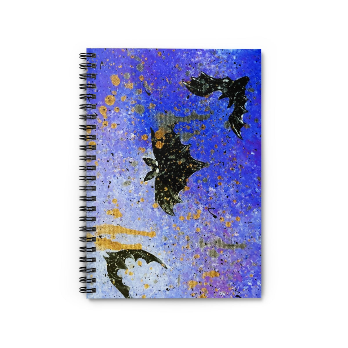 Bats Spiral Notebook - Ruled Line