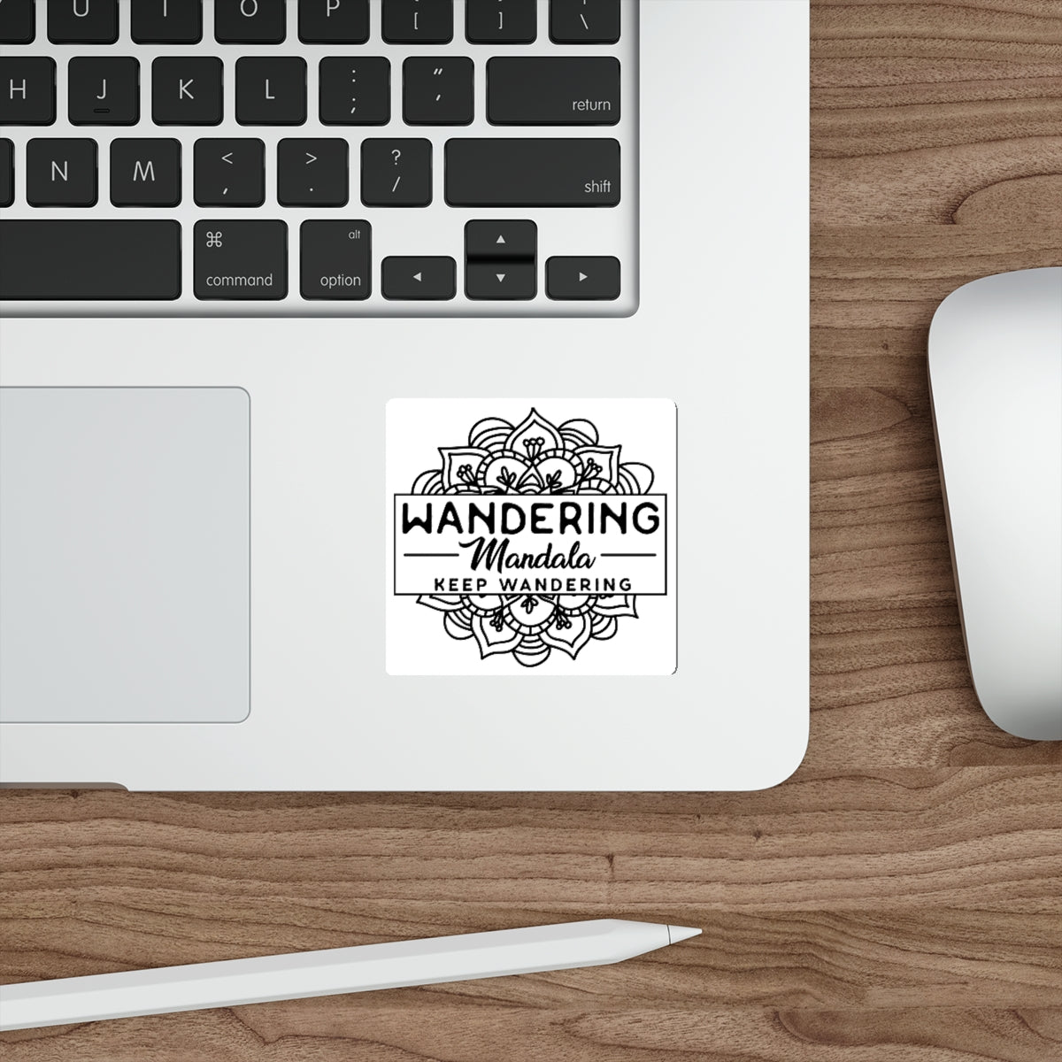 Wandering Mandala Die-Cut Stickers