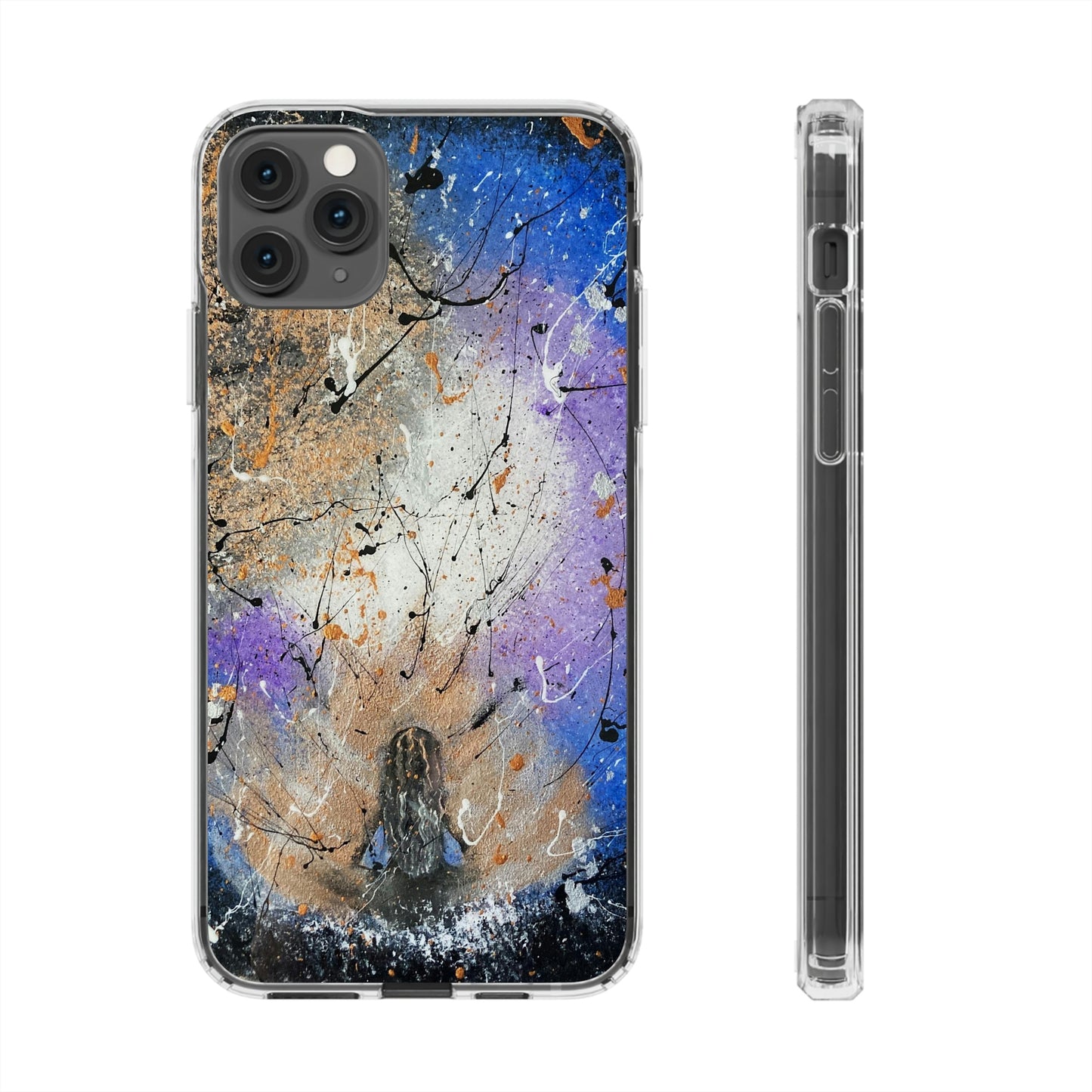 Energetic Meditation Clear Case