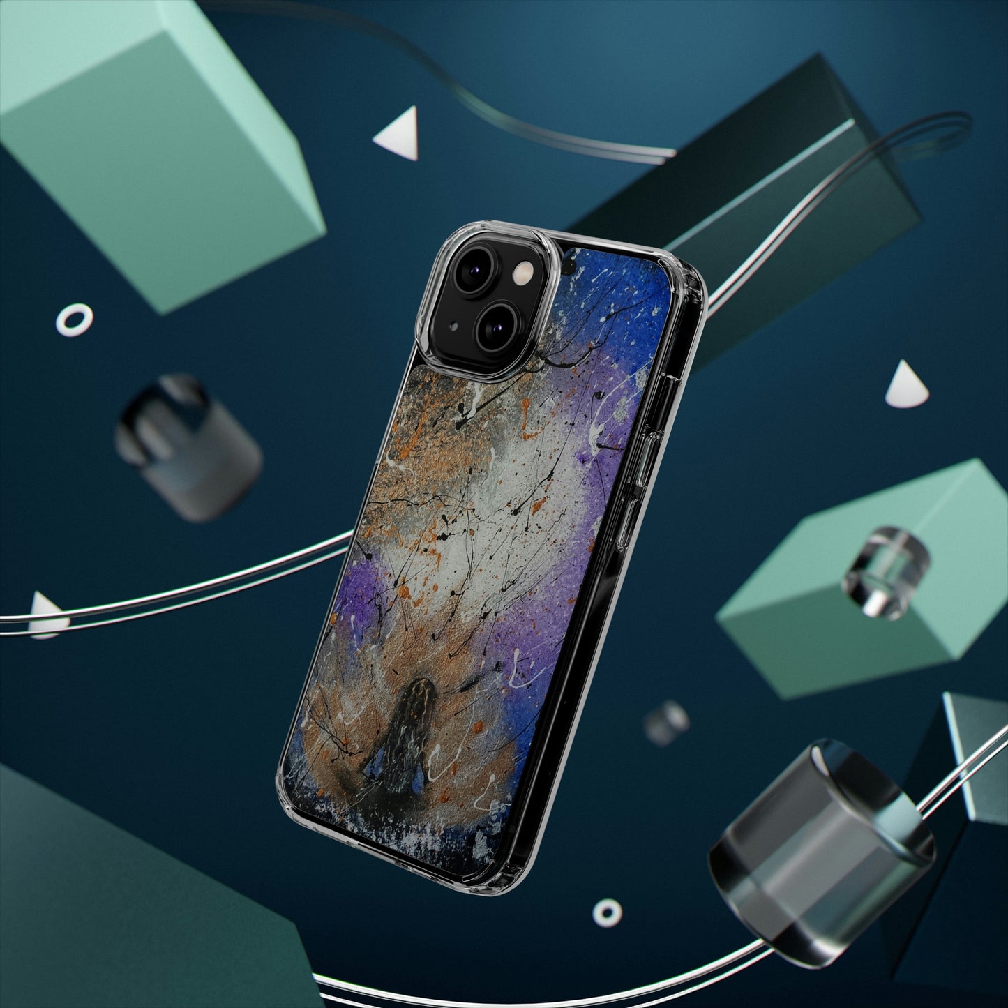 Energetic Meditation Clear Case